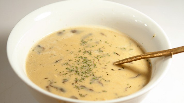 Картофена крем супа с гъби|escape