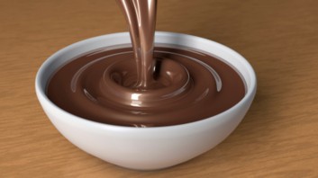 Течен шоколад със сухо мляко